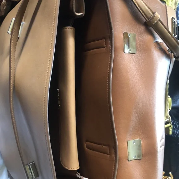 Prada nude/tan color very soft leather and with matching wallet tan leather. - Picture 5 of 8